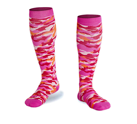 Kompressionsstrumpor Pink flow Nr 66