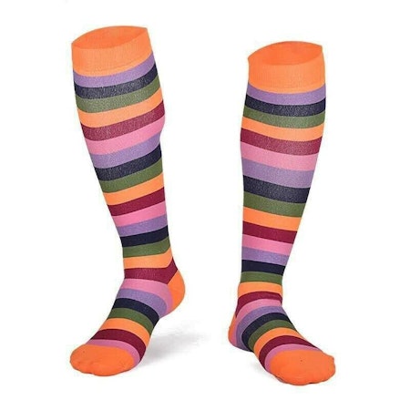 Kompressionsstrumpor Stripe Nr 8