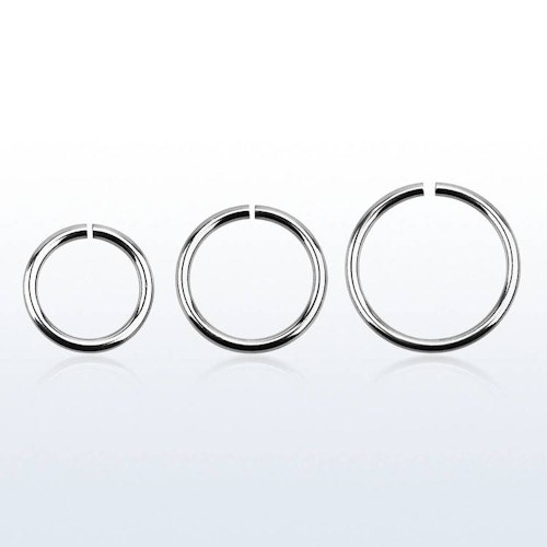 Sömlös / Seamless ring kirurgiskt stål 1.2mm