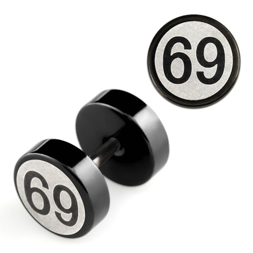 Fakeplugg med 69-logo