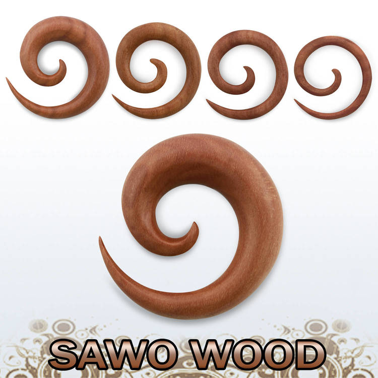 Töjspiral i trä - Sawo Wood