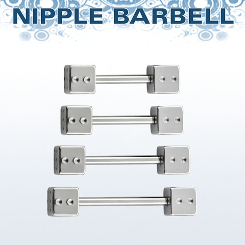 Barbell 1.6mm med 5mm tärning