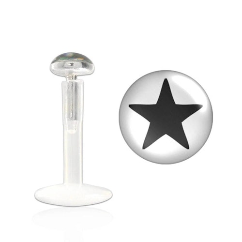 BIO-Flex Labret / Monroe 1.2mm med stjärna