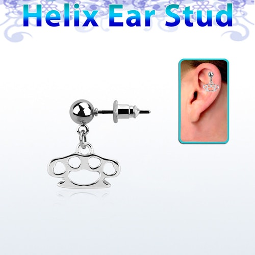 Helix örhänge - knogjärn