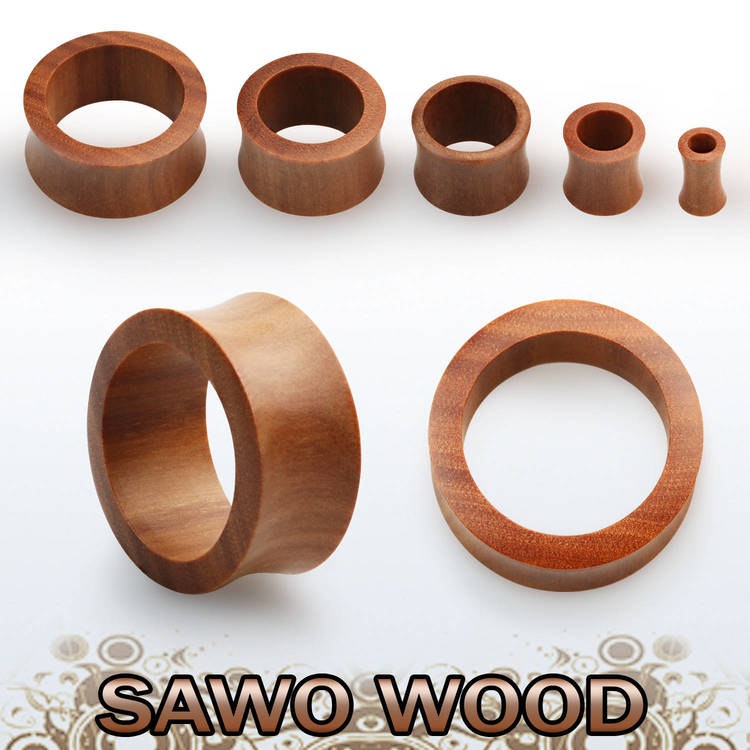 Trätunnel i sawo wood