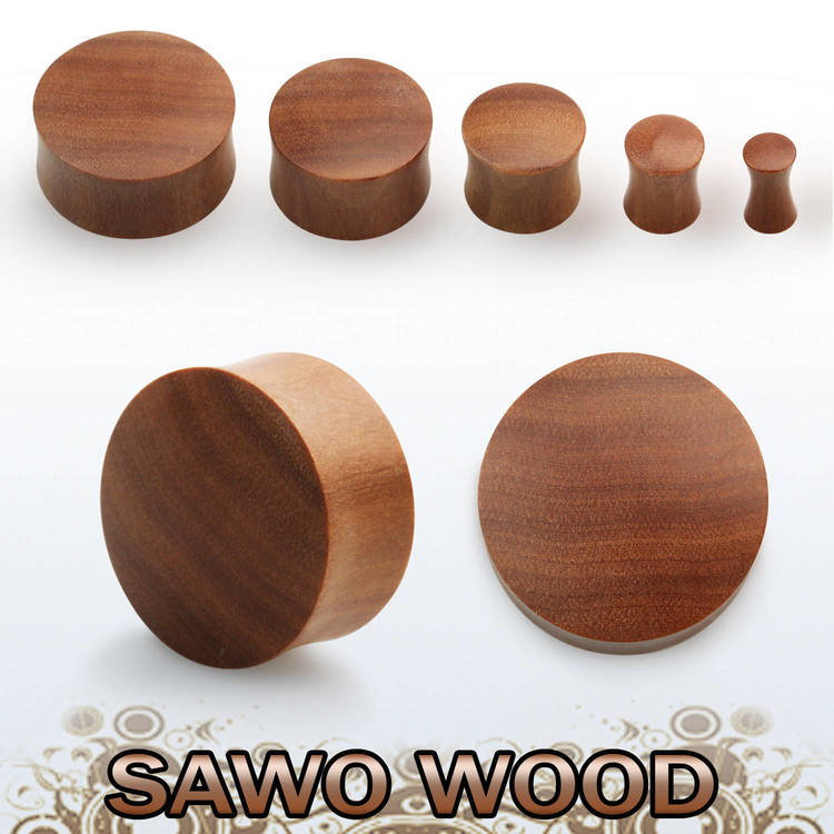 Träplugg sawo wood