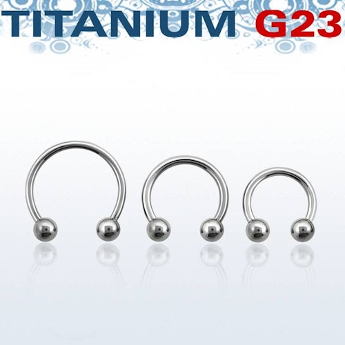 Titanium CBR 1.2mm med 3mm kulor