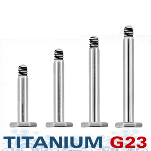 Titanium Labret / Monroe 1.2mm (lös del)
