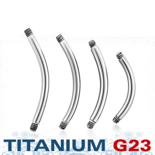 Titanium banana 1.2mm (lös del)