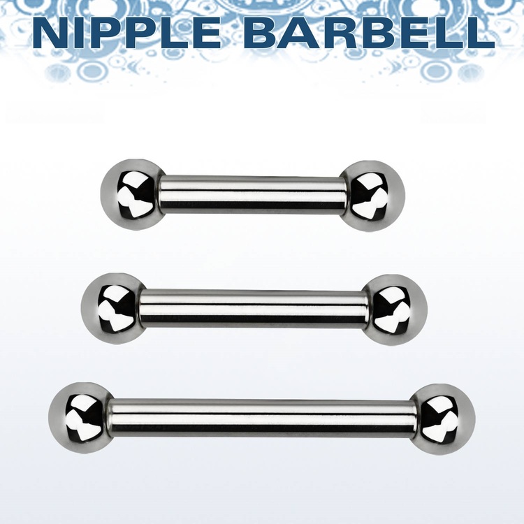 Barbell 1.6mm med 3mm kulor