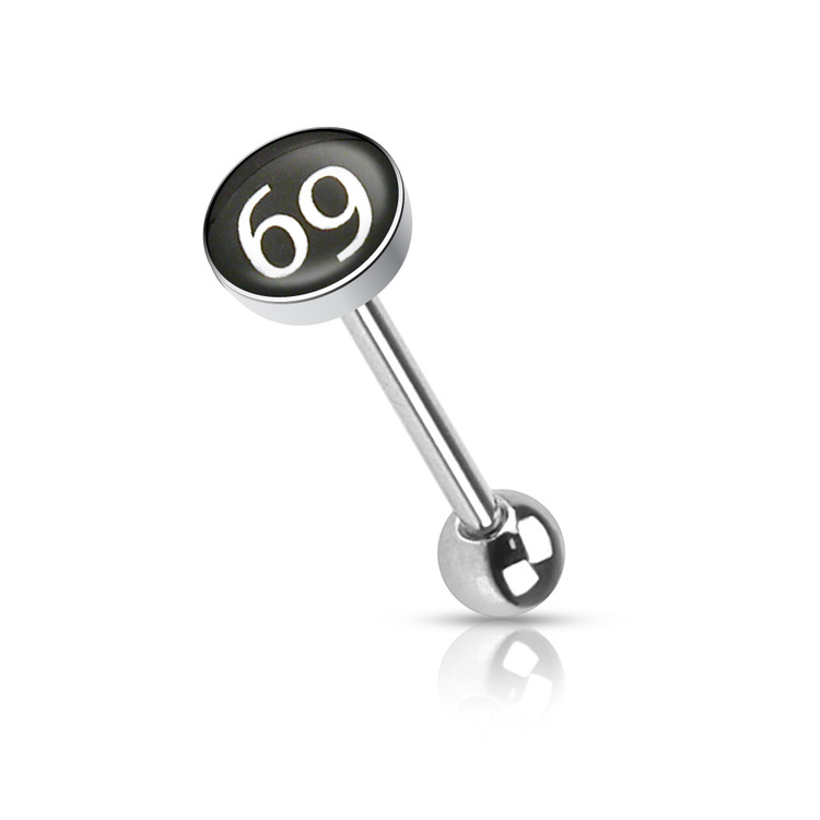 Barbell / Tungstav med 69 logo