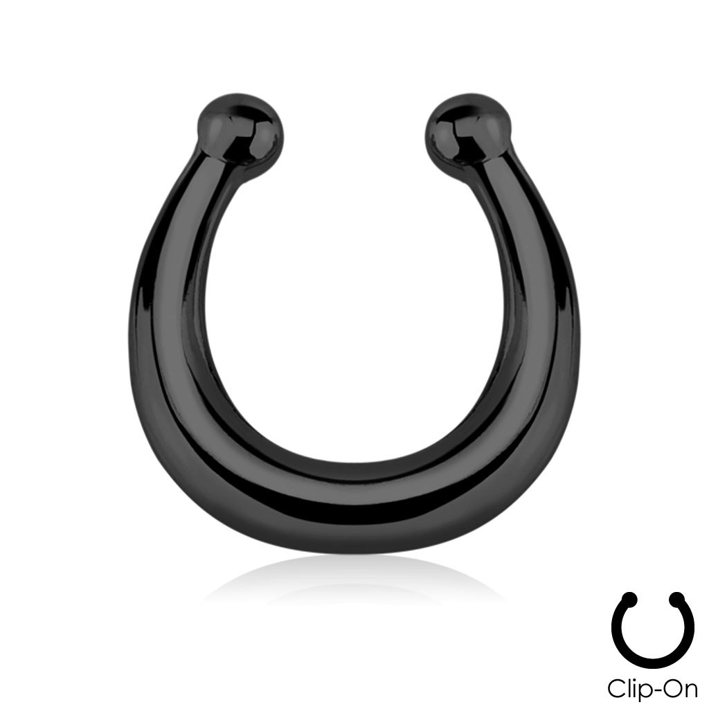 Septum fake / septum hanger - hästsko