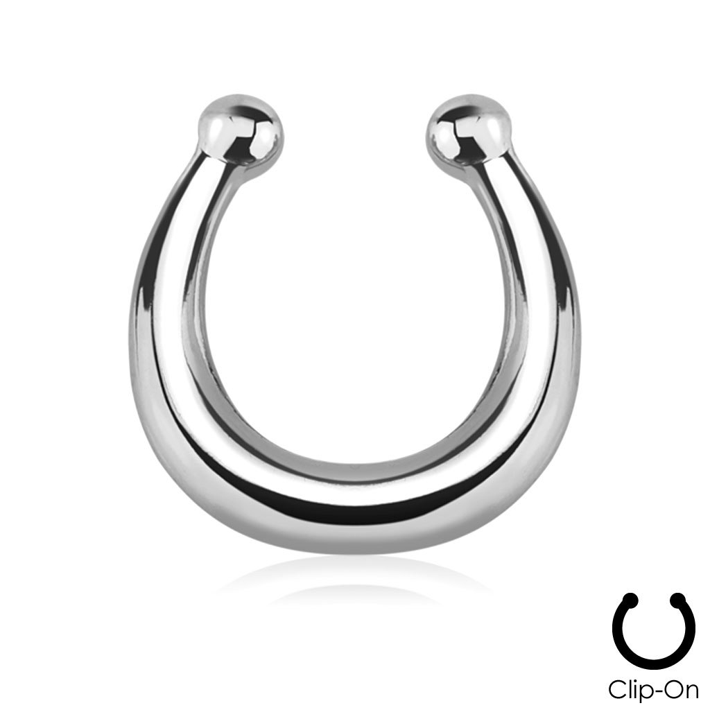 Septum fake / septum hanger - hästsko