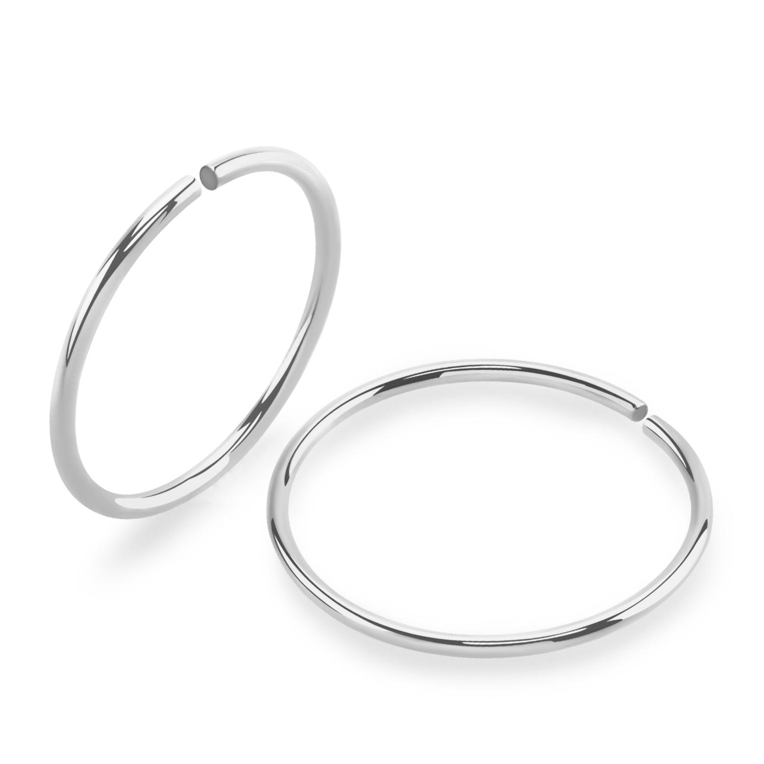 Sömlös / Seamless ring kirurgiskt stål 0.6mm