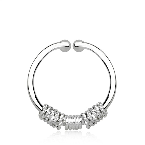 Fake Septum i 925 silver - 3 rep