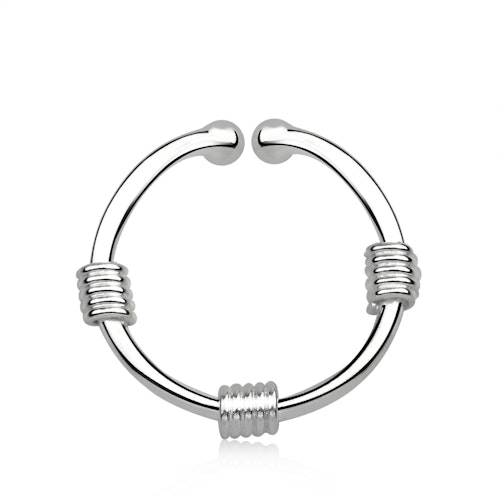 Fake Septum i 925 silver - 3 separata trådar