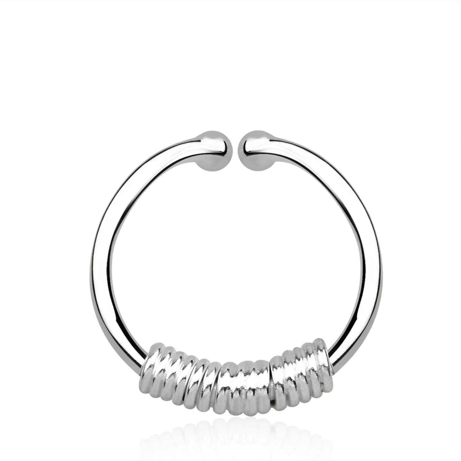 Fake Septum i 925 silver - Wire design