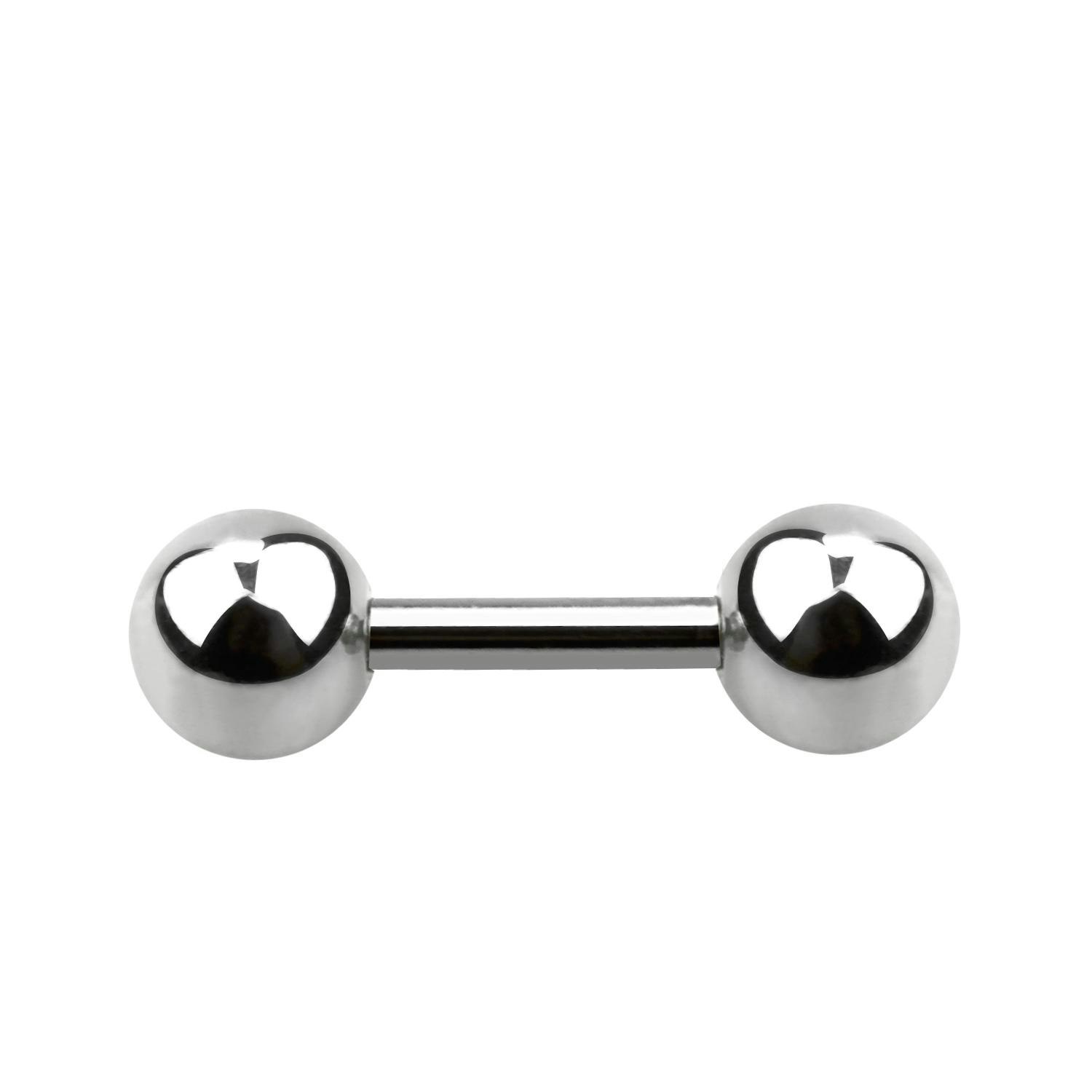 Helix Piercing Barbell - 1.2mm med 4mm kulor