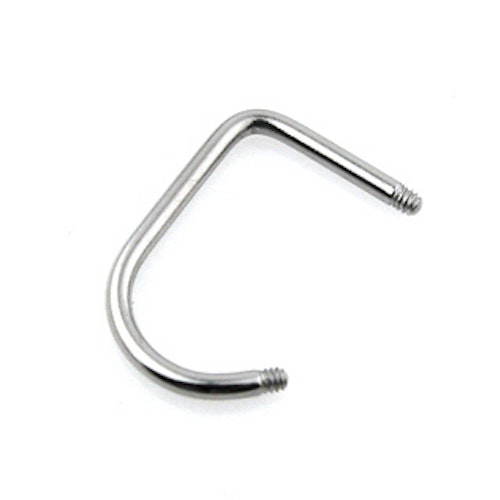 Lippy loop barbell i kirugiskt stål för bland annat läpp (lös del)