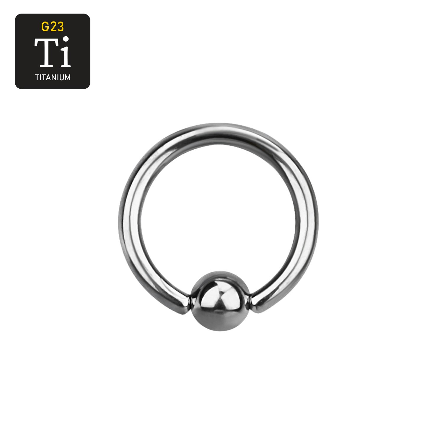 Titanium BCR 1.6mm med 4mm kula