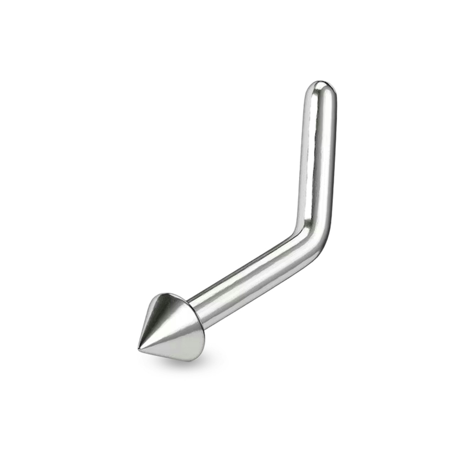 Titanium Nässmycke "L-böjd"