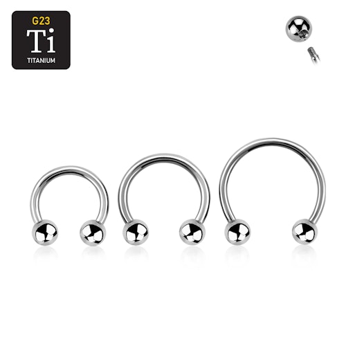 Titanium CBR 1.2mm med 3mm kulor