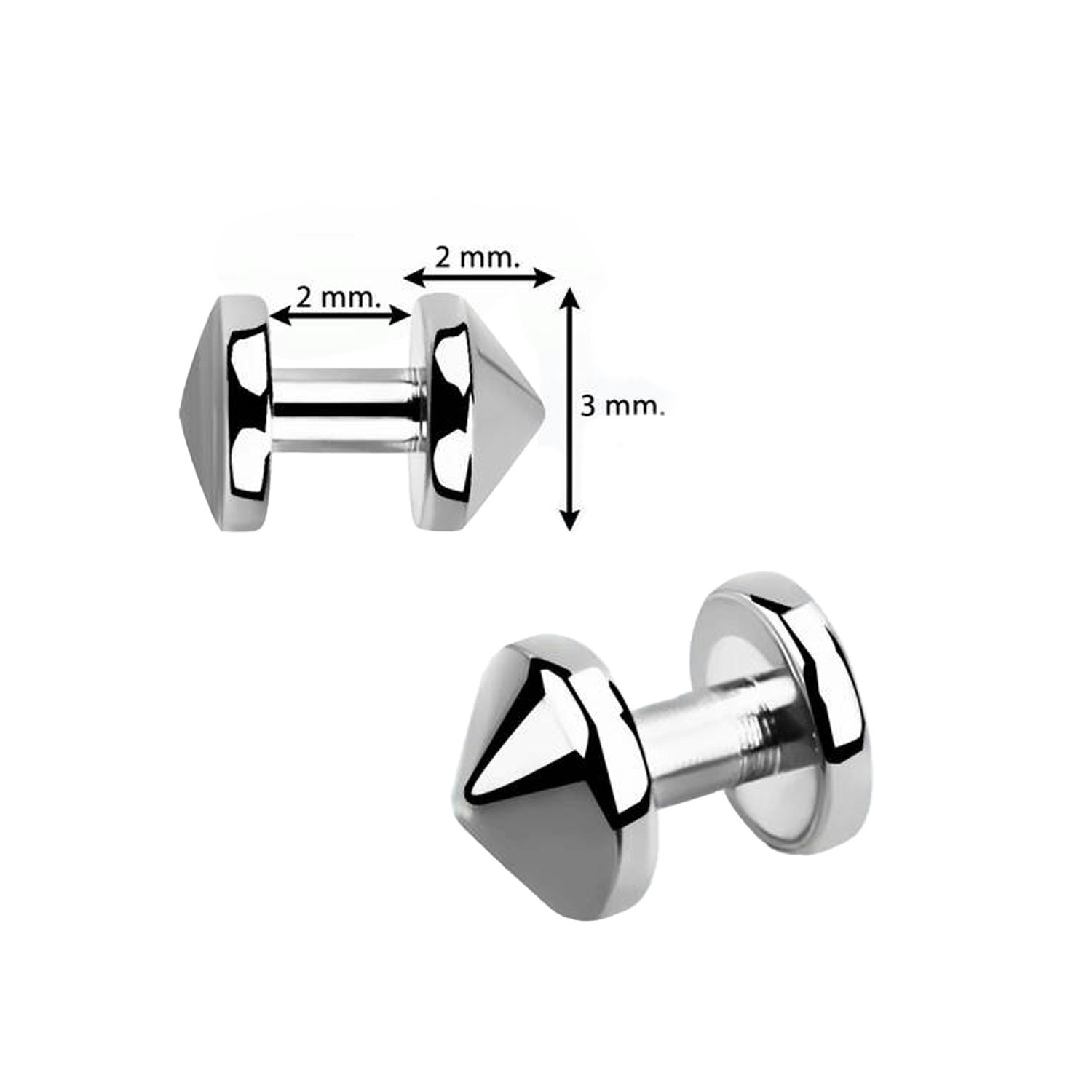 Steril Skin diver titanium (3mm kon)