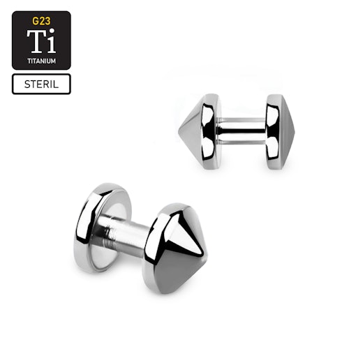 Steril Skin diver titanium (3mm kon)