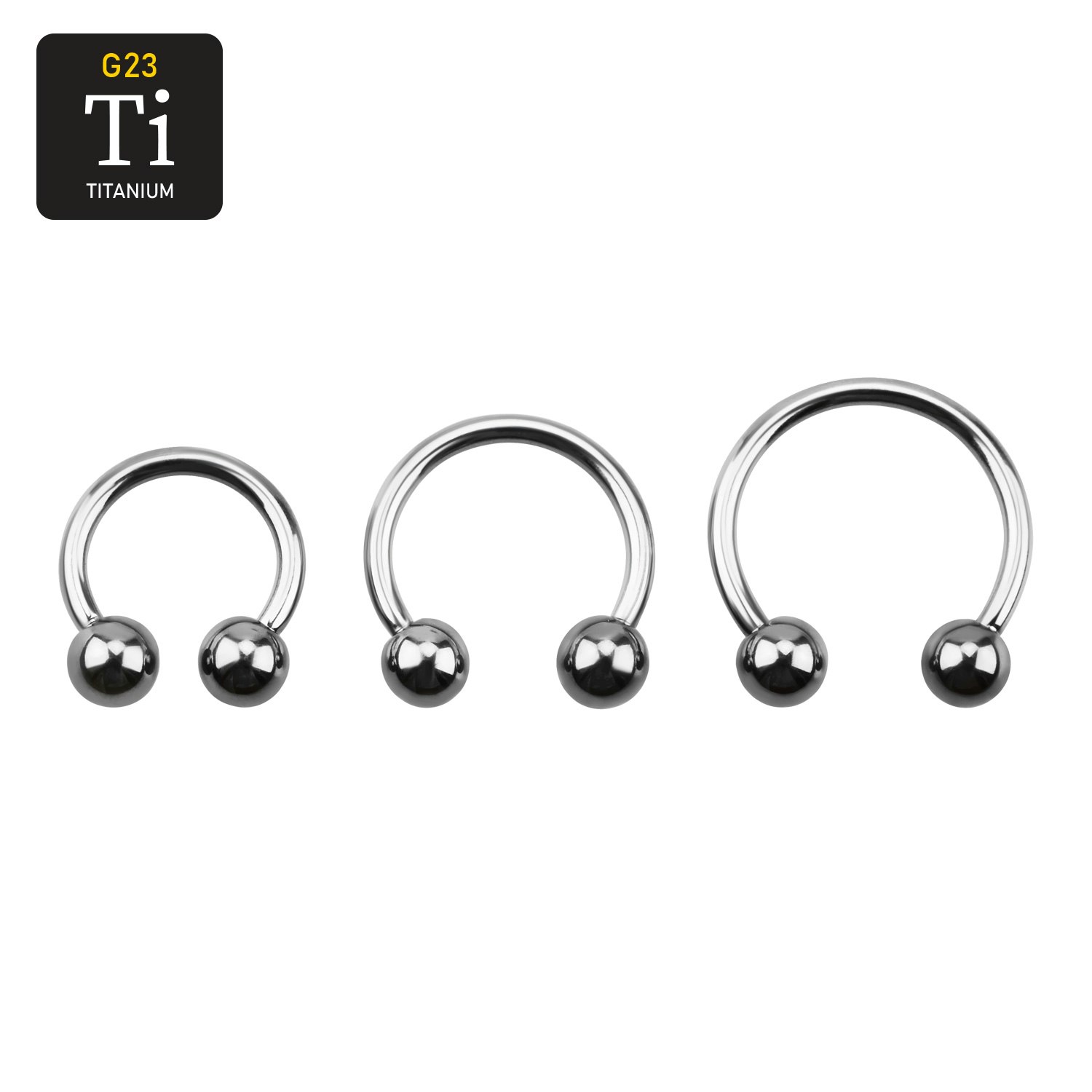 Titanium CBR 1.6mm med 4mm kulor