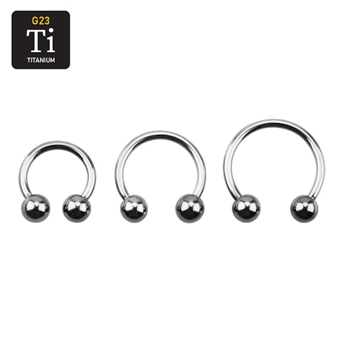 Titanium CBR 1.6mm med 4mm kulor