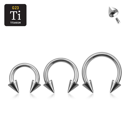 Titanium CBR 1.6mm med 4mm kon