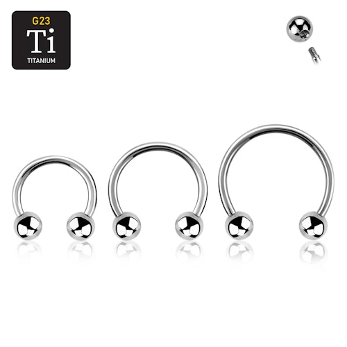 Titanium CBR 1.2mm med 4mm kulor