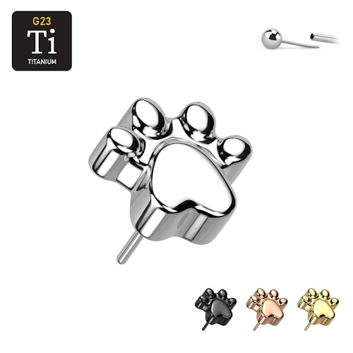 Threadless topp i titanium - Tassavtryck