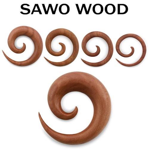 Töjspiral i trä - Sawo Wood