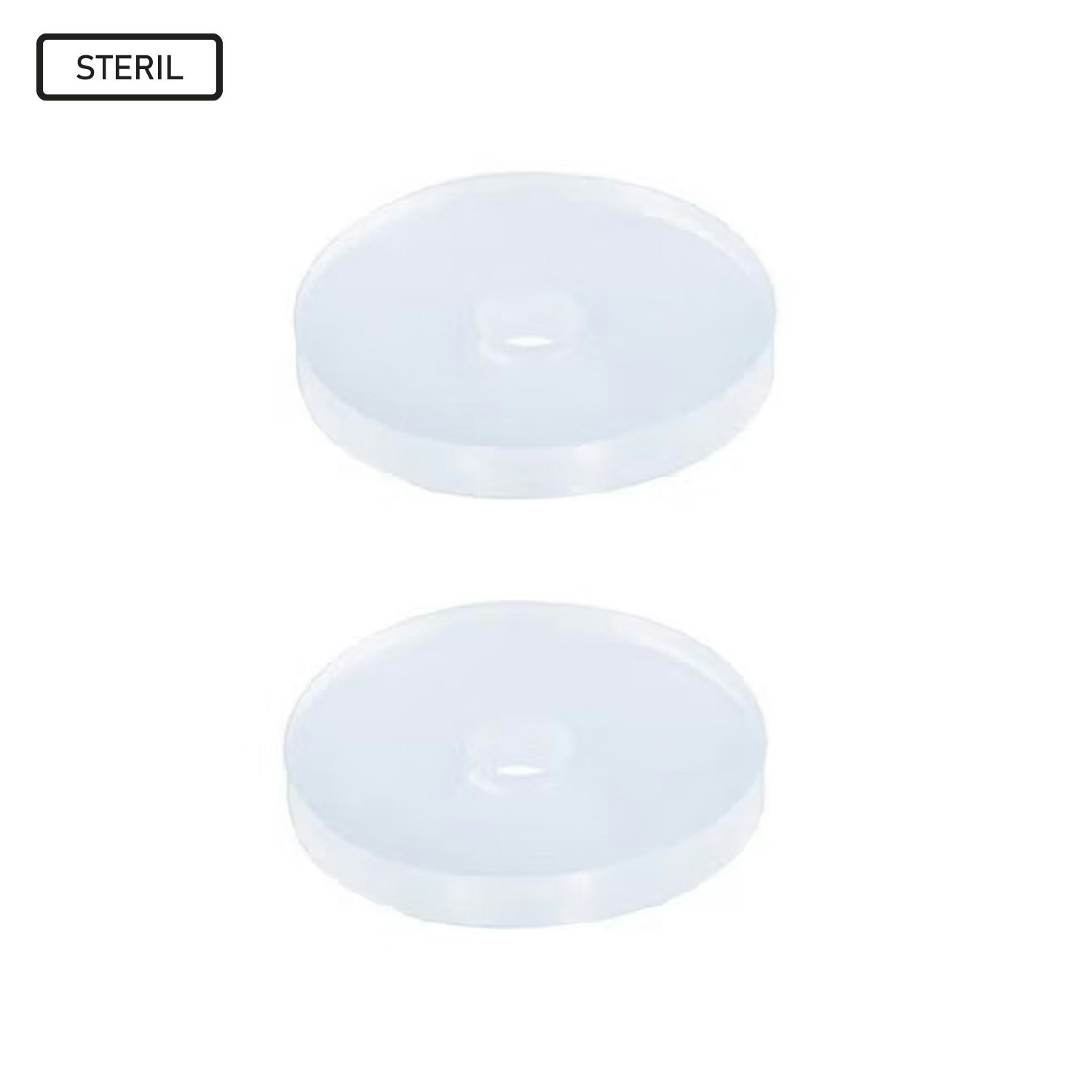Silikondisk mot bulor och keloider sterilförpackad 10-pack