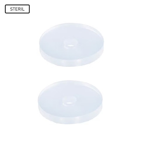 Silikondisk mot bulor och keloider sterilförpackad 10-pack