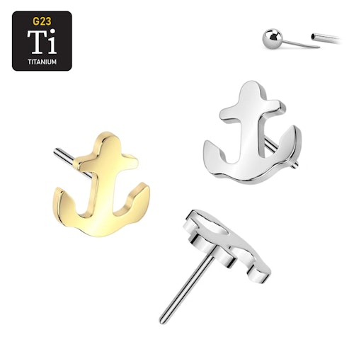 Threadless topp i titanium - Ankare