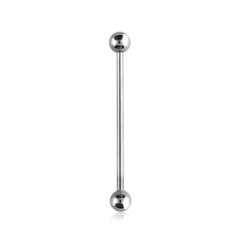 Industrial barbell 1.2mm med 4mm kulor