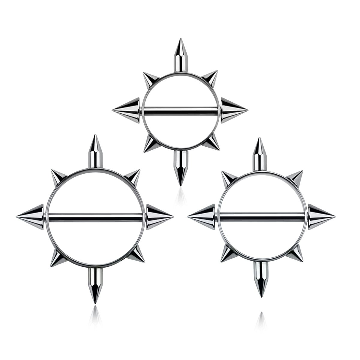 Bröstsköld med spikes