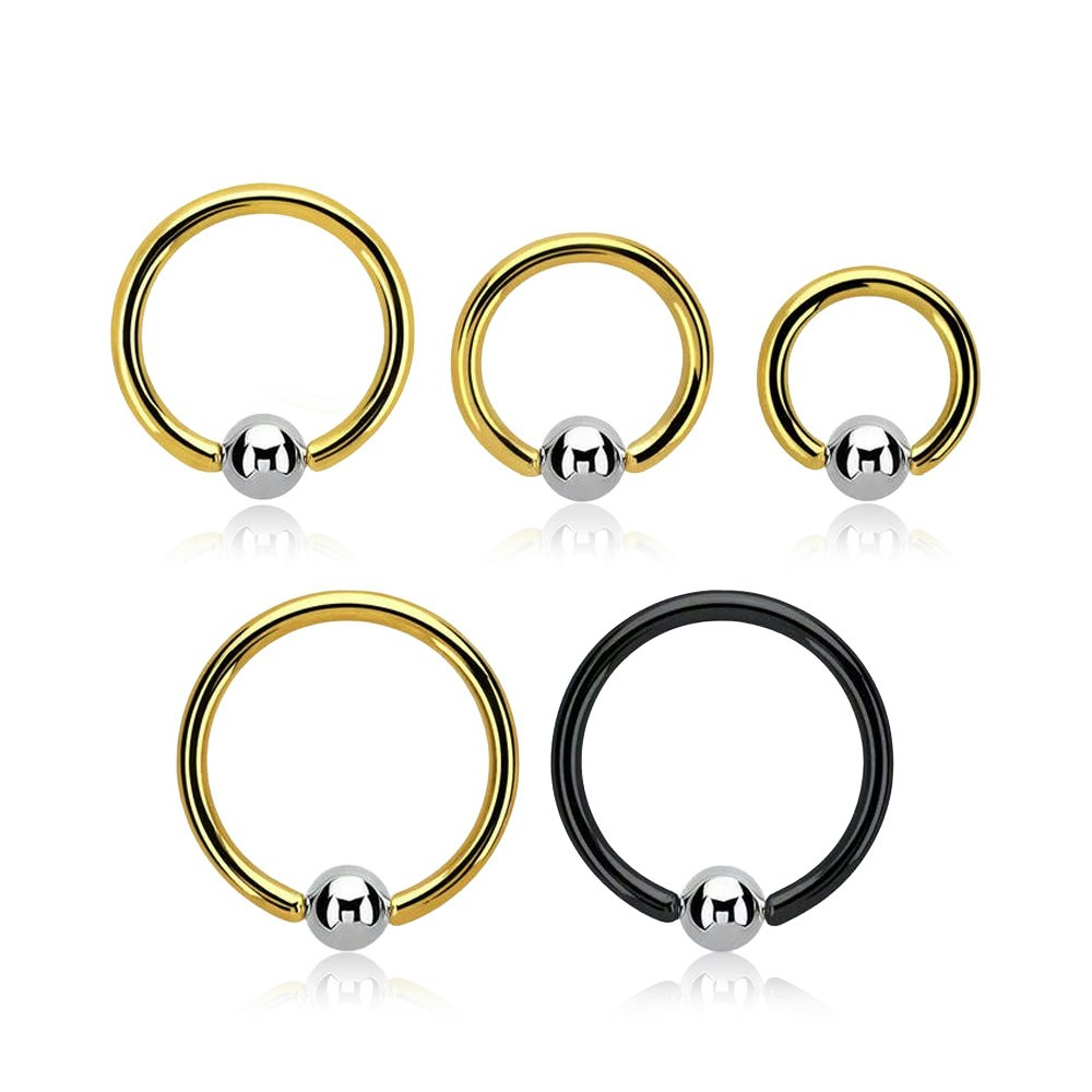 PVD-Pläterad BCR 1.6mm med 4mm stålkula