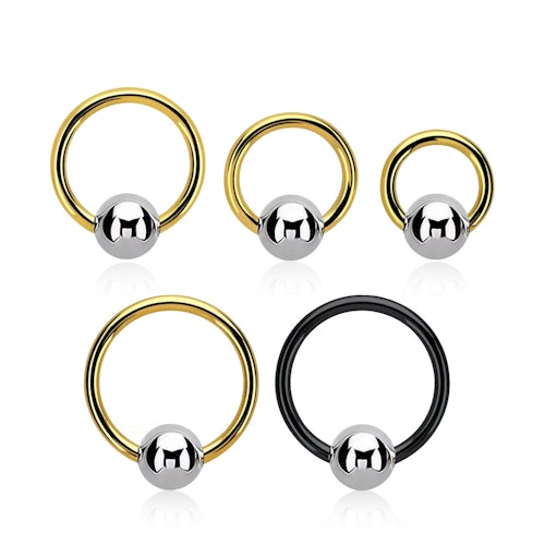 PVD-Pläterad BCR 1.6mm med 6mm stålkula