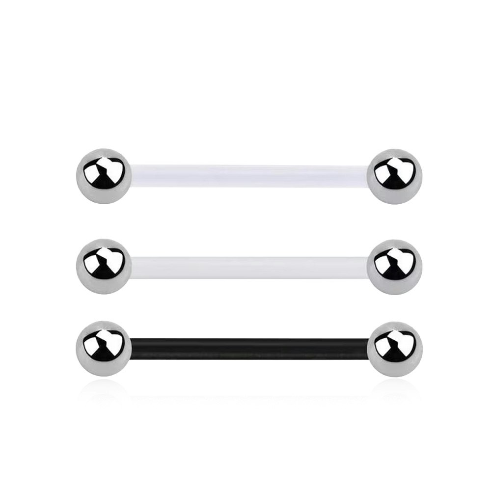 Bio-flex barbell 1.6mm med 4mm kulor