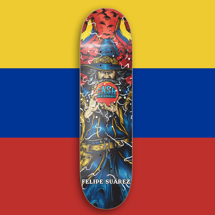 Cash Skateboards "Felipe Suárez”