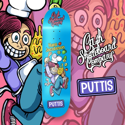 Cash Skateboards "Hans Puttis Jacobsson”