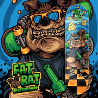 Fat Rat Skateboards "Old Fart"