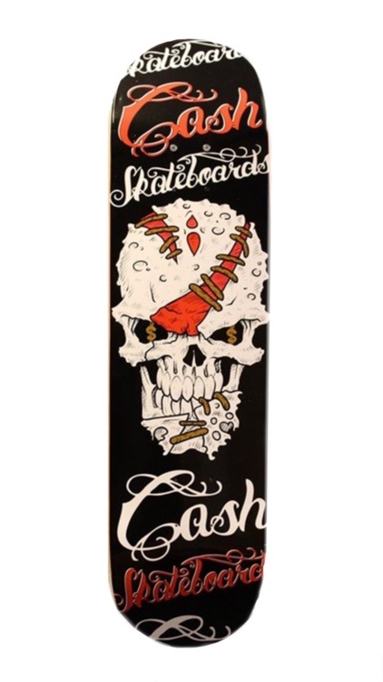 Cash Skateboards "Terminator" (Ord Pris 599kr)