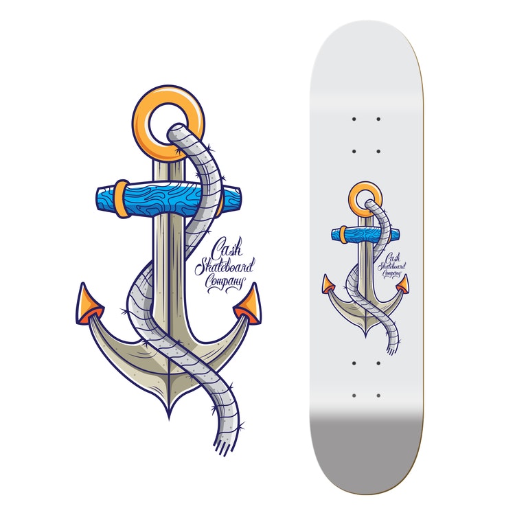Cash Skateboards "Anchor"