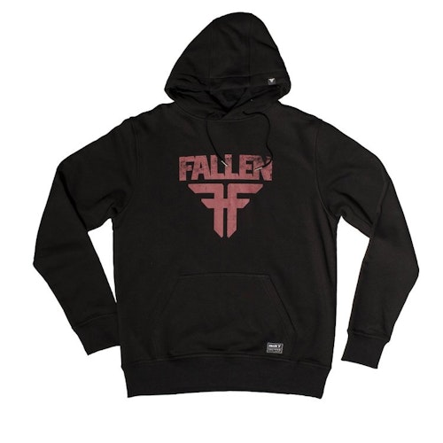 FALLEN - JUNIOR INSIGNIA HOODIE - BLACK