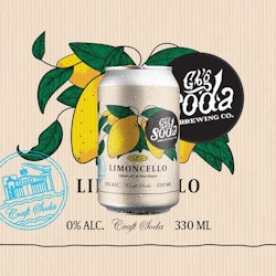 GBG Soda Craft Soda - Limonchello 24st