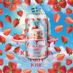 GBG Soda Jordgubbstårta 25cl 24st
